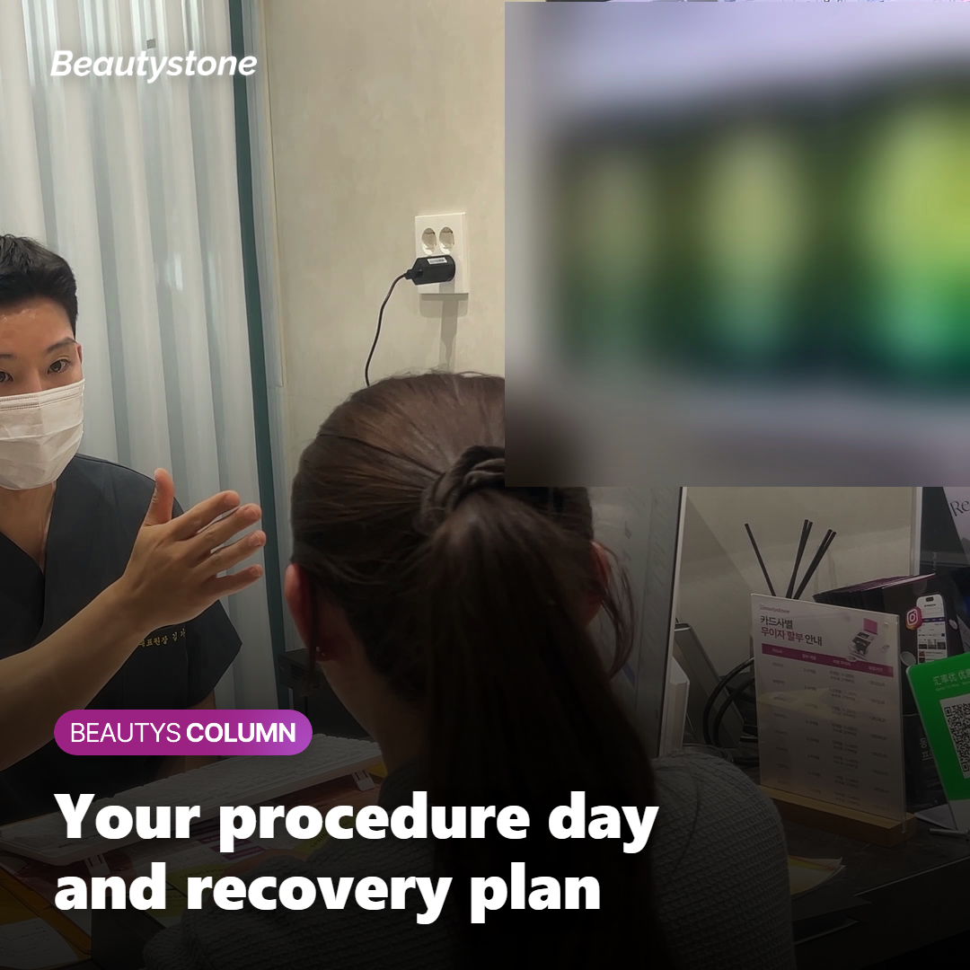 A calm procedure day and recovery routine for a patient on long-term medication