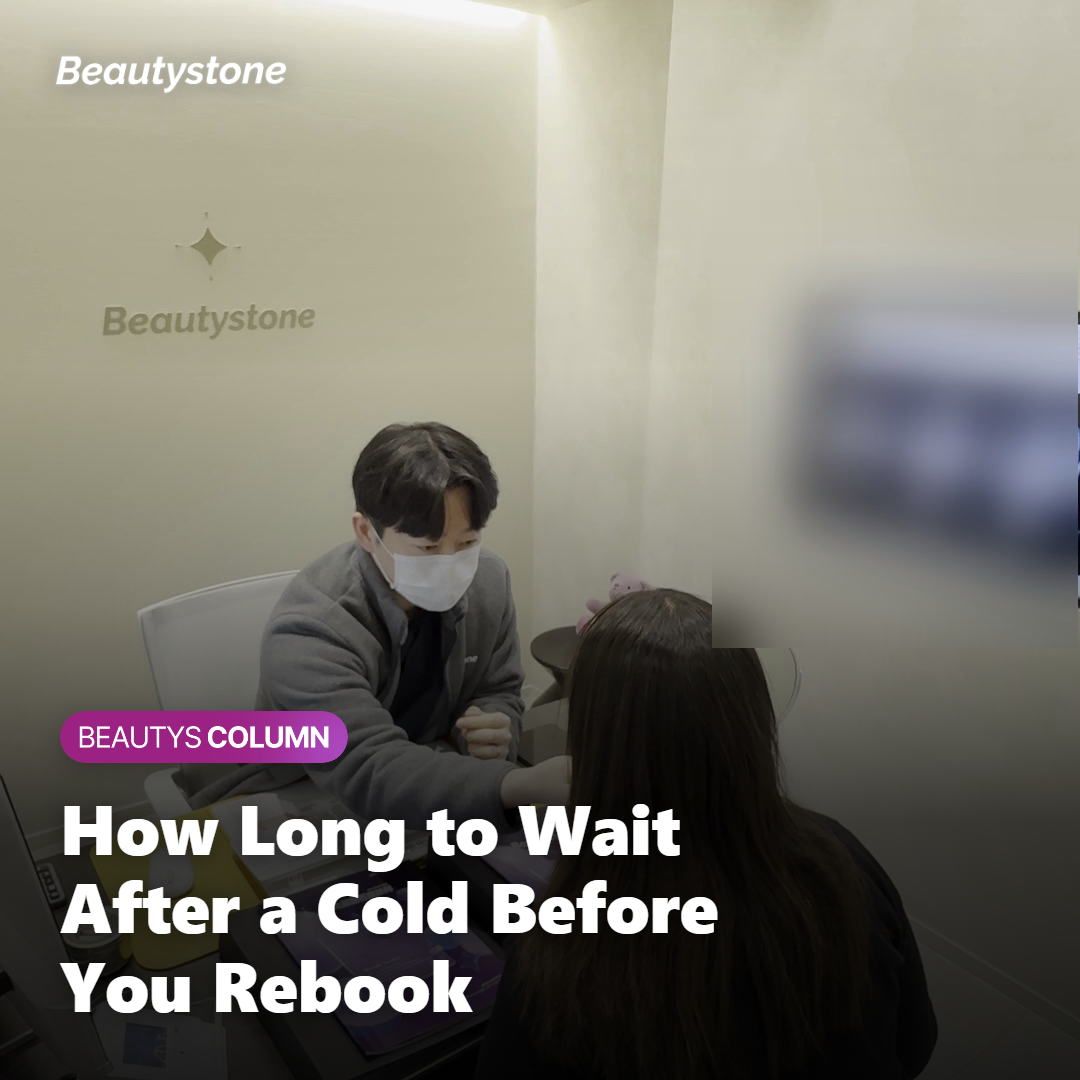 A consultation desk where a patient and coordinator reschedule a cosmetic appointment
