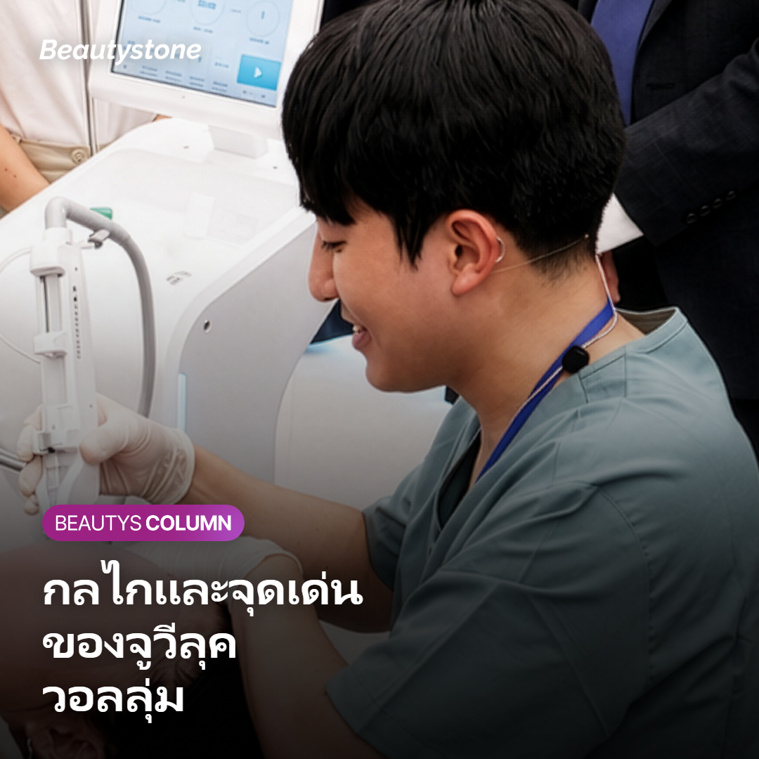 ภาพแสดงกลไกและจุดเด่นของจูวีลุค วอลลุ่ม