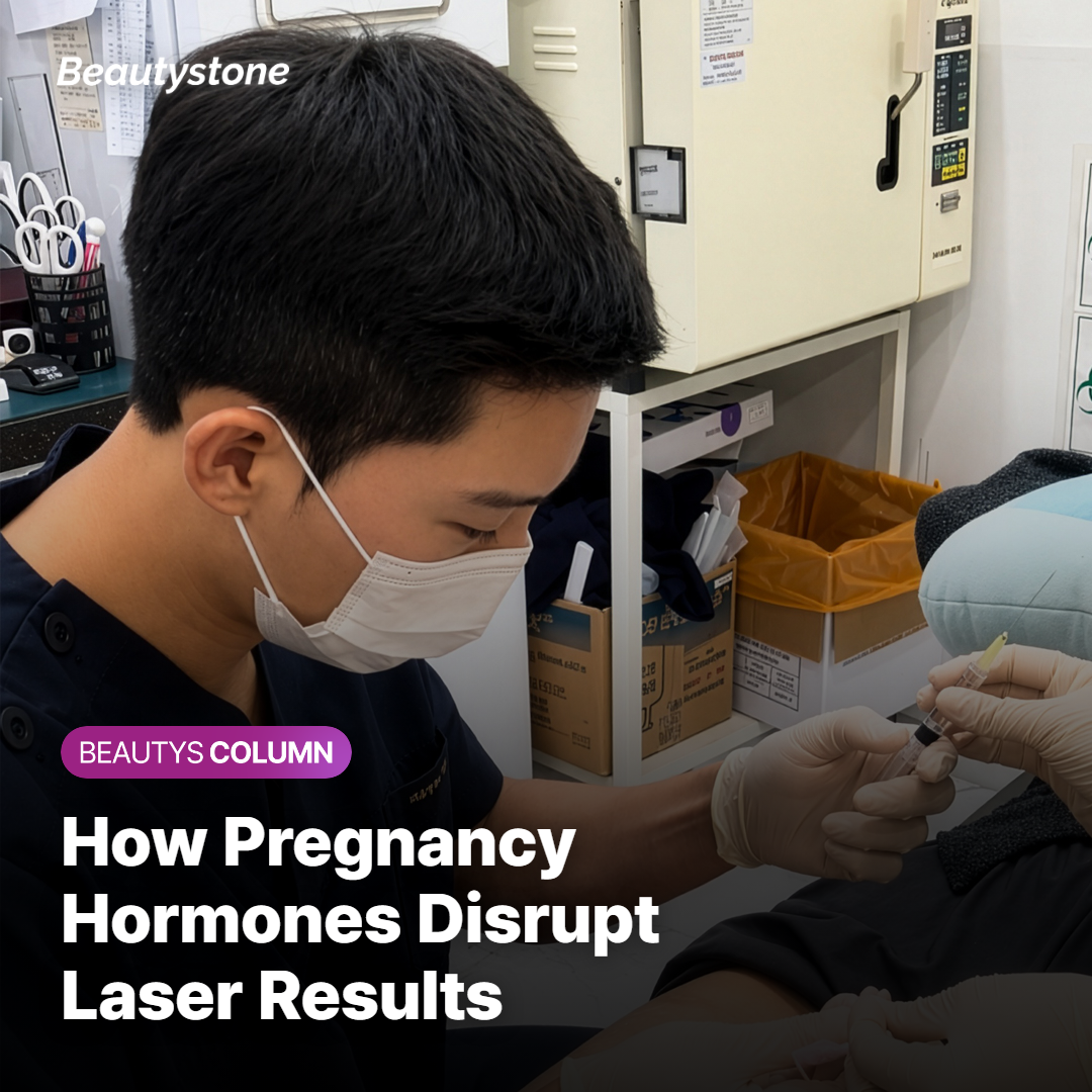 How pregnancy hormones disrupt hair follicle cycles and laser hair removal results