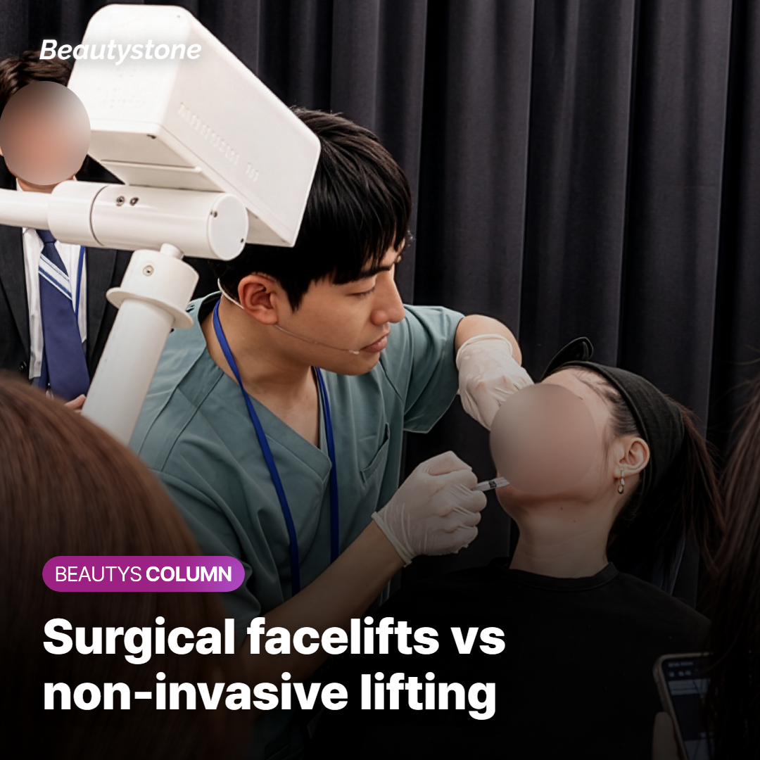 Surgical lifting facelift plastic surgery domain comparison