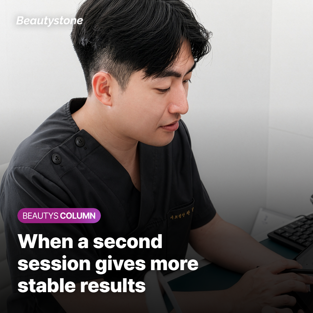 Cases where a second session leads to more stable results