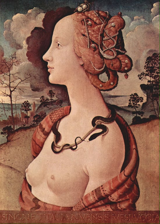Simonetta Vespucci. Piero di Cosimo