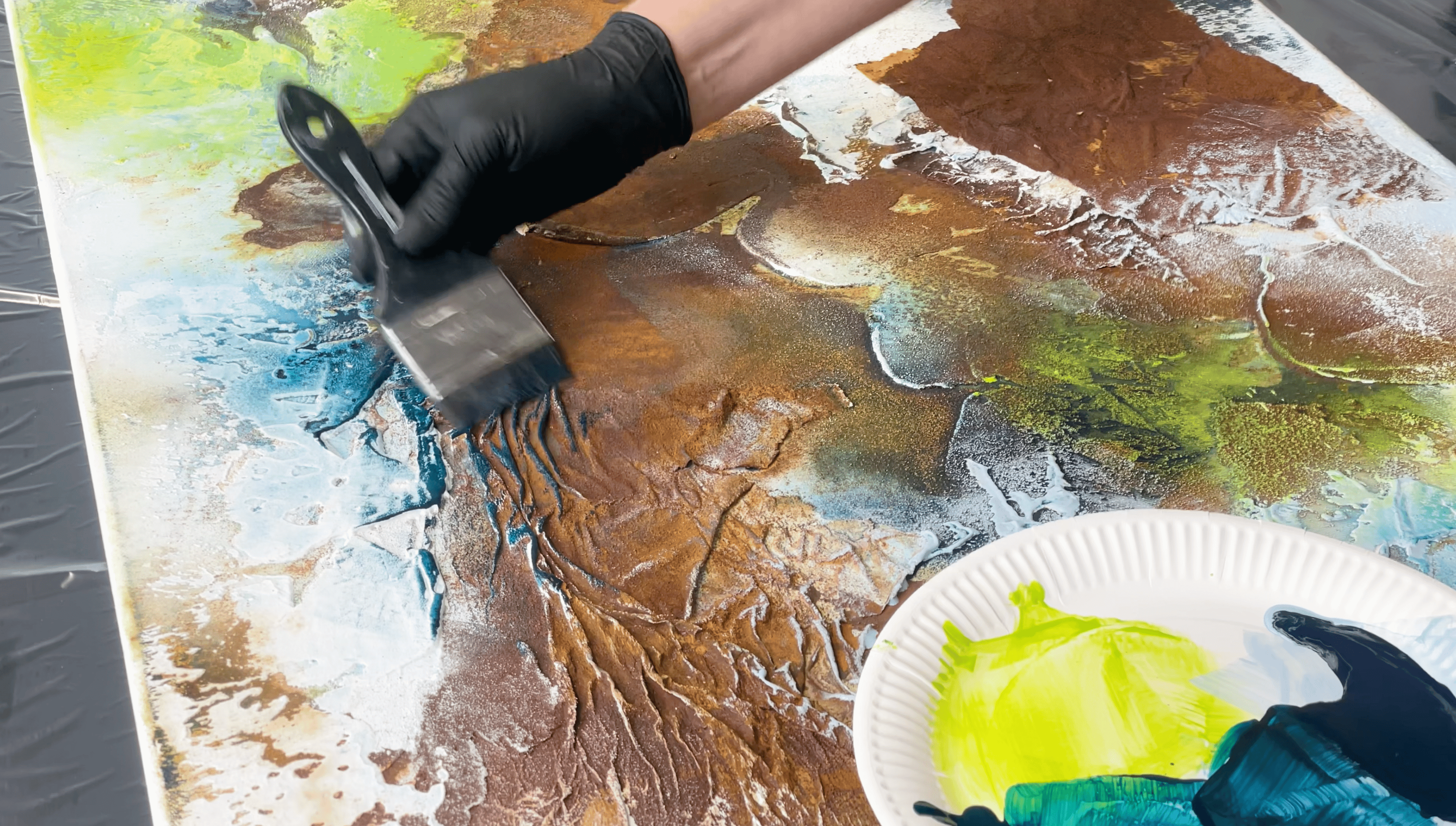 Sechs Rosttechniken entdecken und harmonisch in dein Kunstwerk integrieren