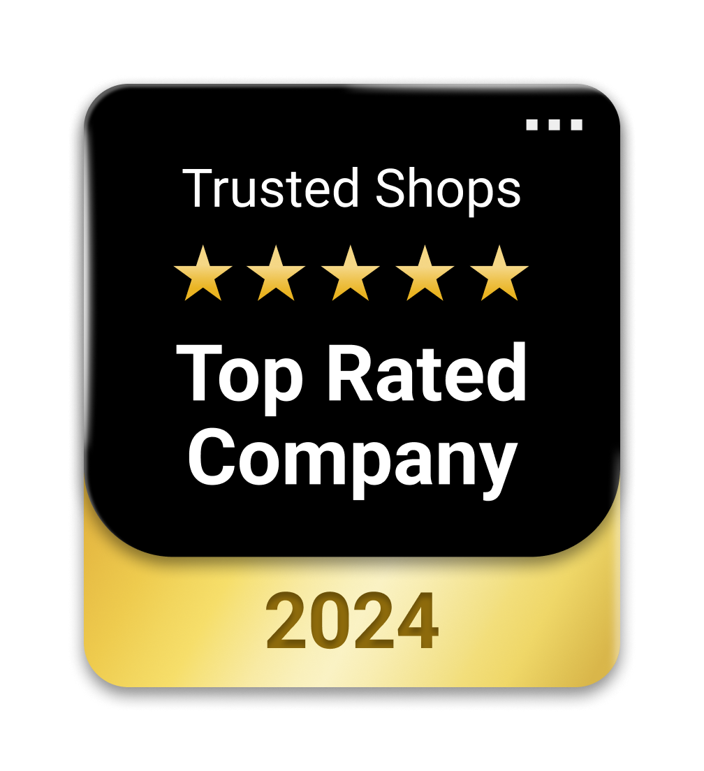 Trusted Shops Top Rated Company 2024