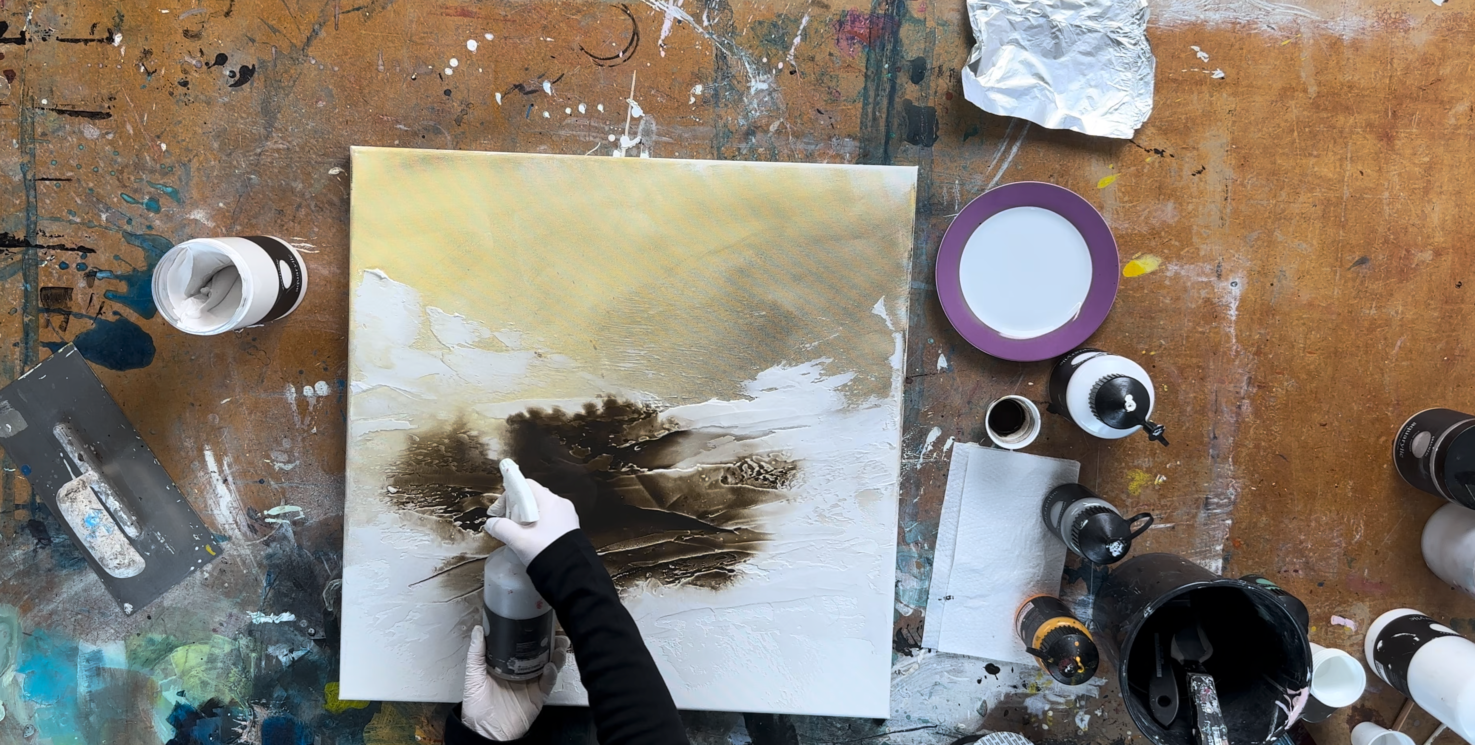 Reduzierte und abstrahierte Landschaften