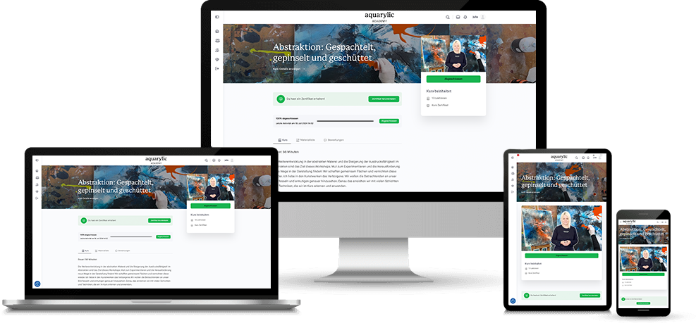 Aquarylic Onlinekurse