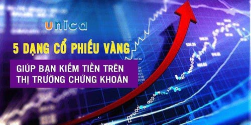 5 dạng cổ phiếu vàng giúp bạn kiếm tiền trên thị trường chứng khoán