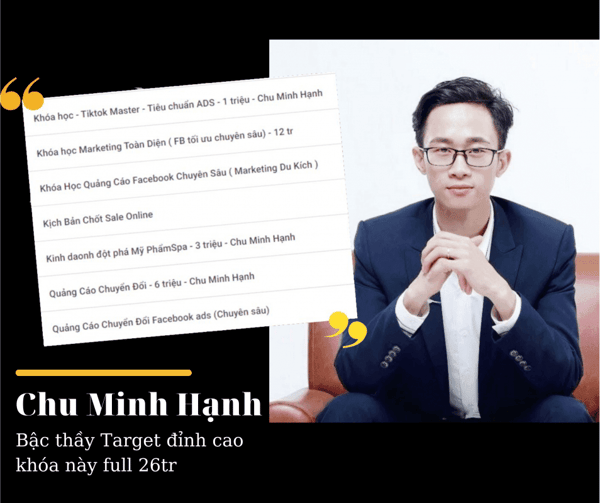 Khóa học Kinh doanh đột phá Mỹ Phẩm/Spa – Chu Minh Hạnh