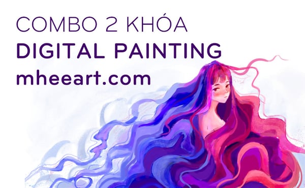 Combo 2 Khóa Học DIGITAL PAINTING – Mheeart.com