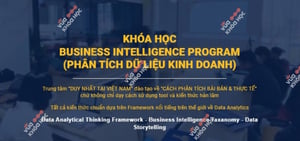 Khóa Học Business Intelligence Program – mastering-da.com