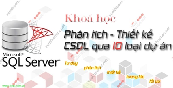 Khóa Học Phân tích – Thiết kế CSDL với 10 loại dự án – Tedu – Bạch Ngọc Toàn