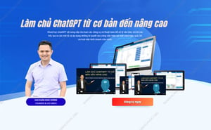 Combo 2 Khóa Học Làm Chủ ChatGPT và AI Thực Chiến – HocvienAi –  Cơ Bản Đến Nâng Cao