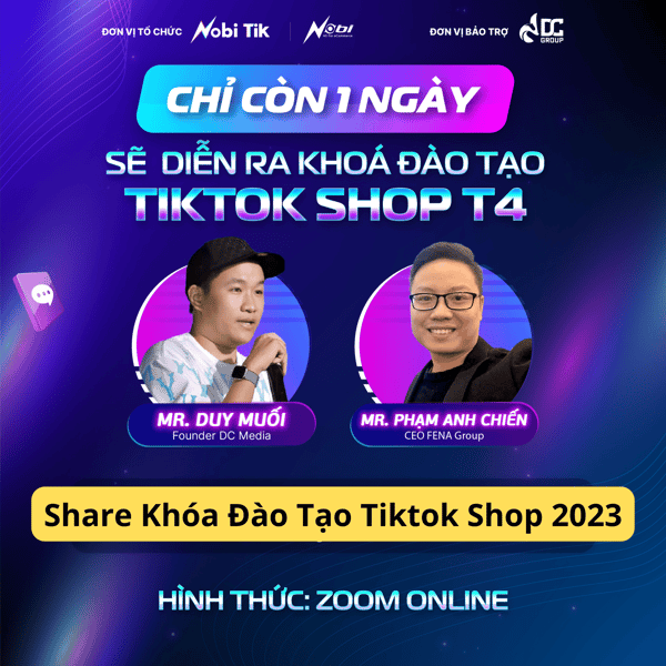 Khóa Đào Tạo Tiktok Shop Mới Nhất 2023