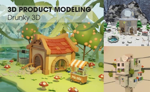 Khóa Học 3D Product Modeling – Drunky 3D