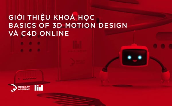 Khóa Học Basics of 3D Motion Design &amp; C4D Online – Redcatacademy