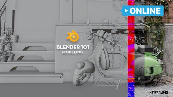 Khóa Học Modeling 101 Blender Online – Keyframe