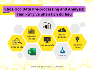 Khóa Học Data Pre-processing and Analysis: Tiền xử lý và phân tích dữ liệu