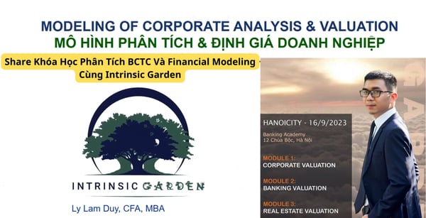 Khóa Học Phân Tích BCTC Và Financial Modeling Cùng Intrinsic Garden