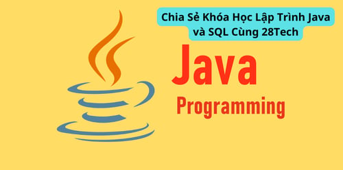 Khóa Học Lập Trình Java và SQL Cùng 28Tech
