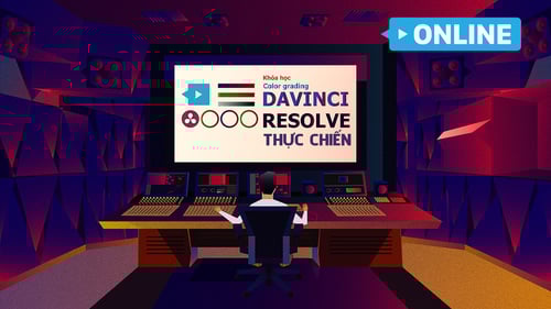Khoá Học Chỉnh Màu Video Davinci Resolve Thực Chiến Online keyframe