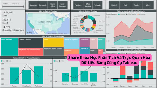 Khóa Học Phân Tích Và Trực Quan Hóa Dữ Liệu Bằng Công Cụ Tableau