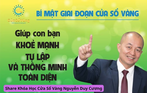 Khóa Học Cửa Sổ Vàng Nguyễn Duy Cương