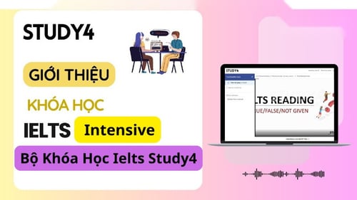 Bộ Khóa Học Ielts Study4