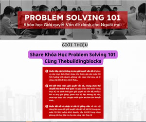 Khóa Học Problem Solving 101 Cùng Thebuildingblocks