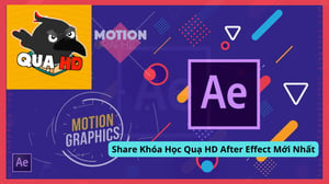 Khóa Học Quạ HD After Effect Mới Nhất