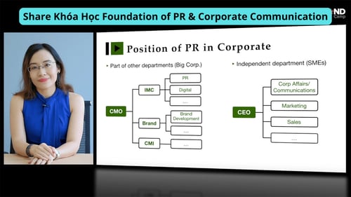 Khóa Học Foundation of PR &amp; Corporate Communication