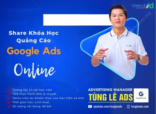 Khóa Học Quảng Cáo Google Ads 66đ/Click Tùng Lê