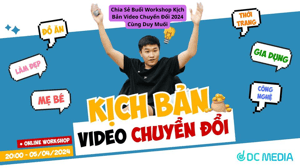 Chia Sẻ Buổi Workshop Kịch Bản Video Chuyển Đổi 2024 Cùng Duy Muối