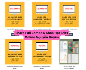 Full Combo 6 Khóa Học Ielts Online Nguyễn Huyền