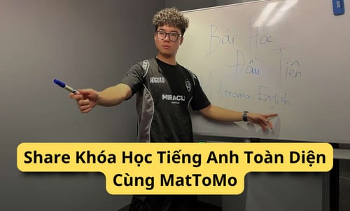 Khóa Học Tiếng Anh Toàn Diện Cùng MatToMo