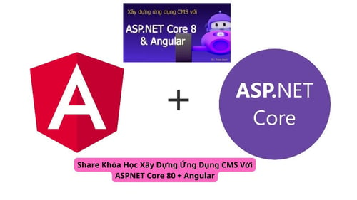 Khóa Học Xây Dựng Ứng Dụng CMS Với ASPNET Core 80 + Angular