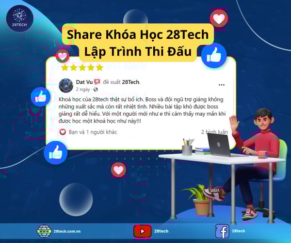 Khóa Học 28Tech Lập Trình Thi Đấu