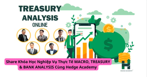 Khóa Học Nghiệp Vụ Thực Tế MACRO, TREASURY &amp; BANK ANALYSIS Cùng Hedge Academy