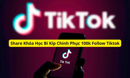 Khóa Học Bí Kíp Chinh Phục 100k Follow Tiktok