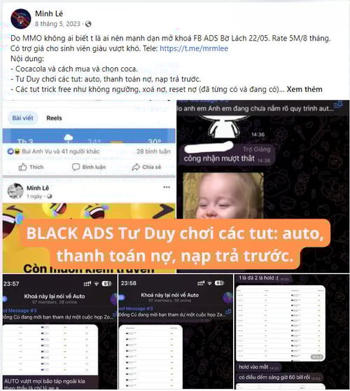 Khoá Bờ Lách FB ADS Mới Nhất Cùng Minh Lê
