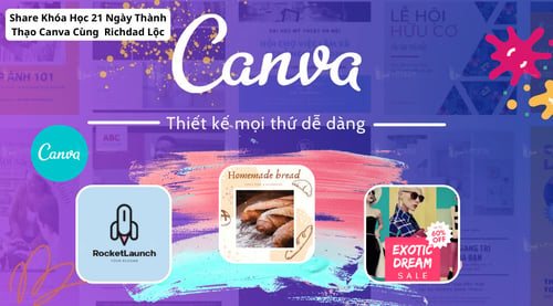 Khóa Học 21 Ngày Thành Thạo Canva Cùng  Richdad Lộc