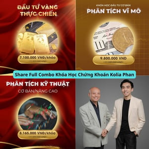 Full Combo Khóa Học Chứng Khoán Kolia Phan