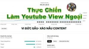 Bán Content Youtube View Ngoại Vi Đức Gấu