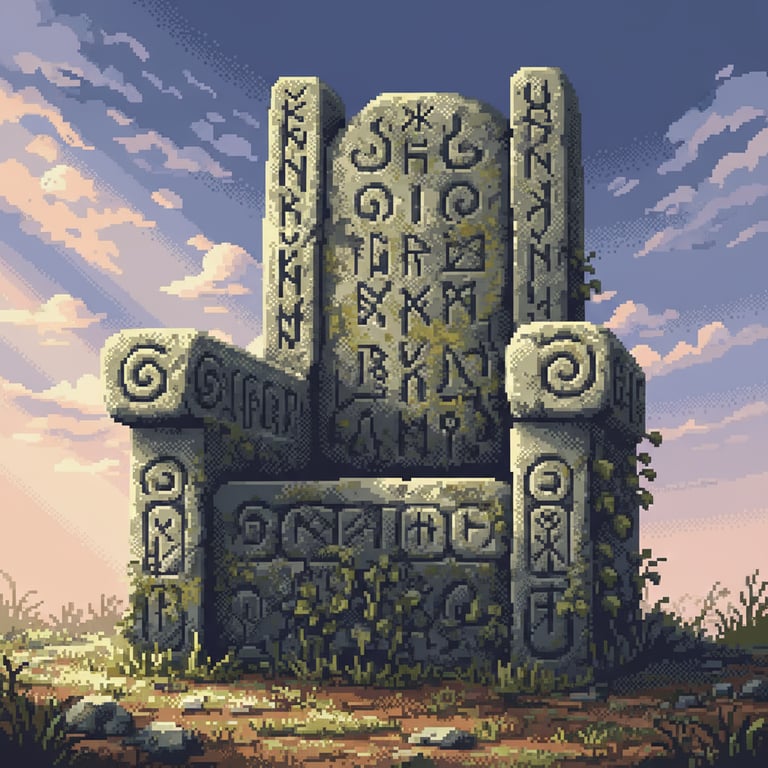 The Ancestral Seat — AI-generated collectible card | The Hag's Chair