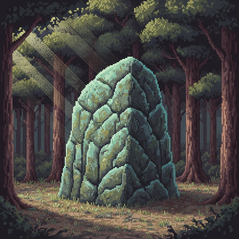 Whispers of the Megaliths — AI-generated collectible card | The Sea of Stones