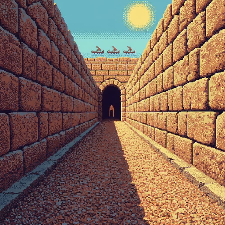 Secrets of the Dromos — AI-generated collectible card | Treasury of Atreus