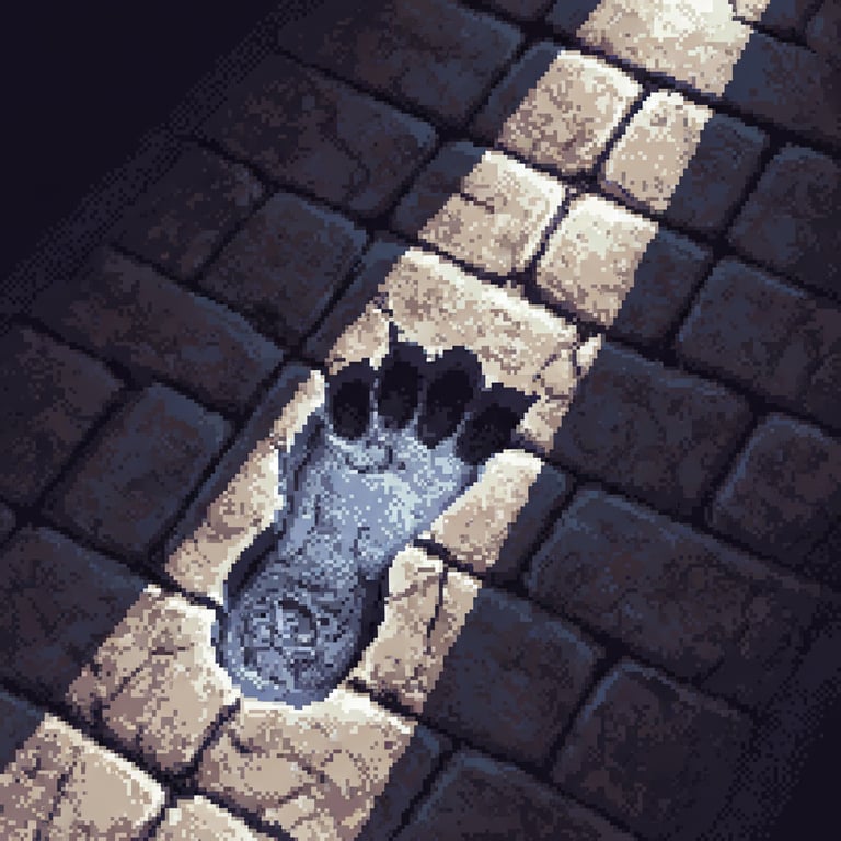 The Giant’s Path — AI-generated collectible card | Ain Dara Temple
