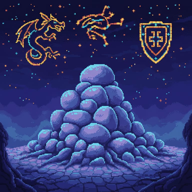 Ulmet’s Cosmic Alignment — AI-generated collectible card | Trovants of Ulmet
