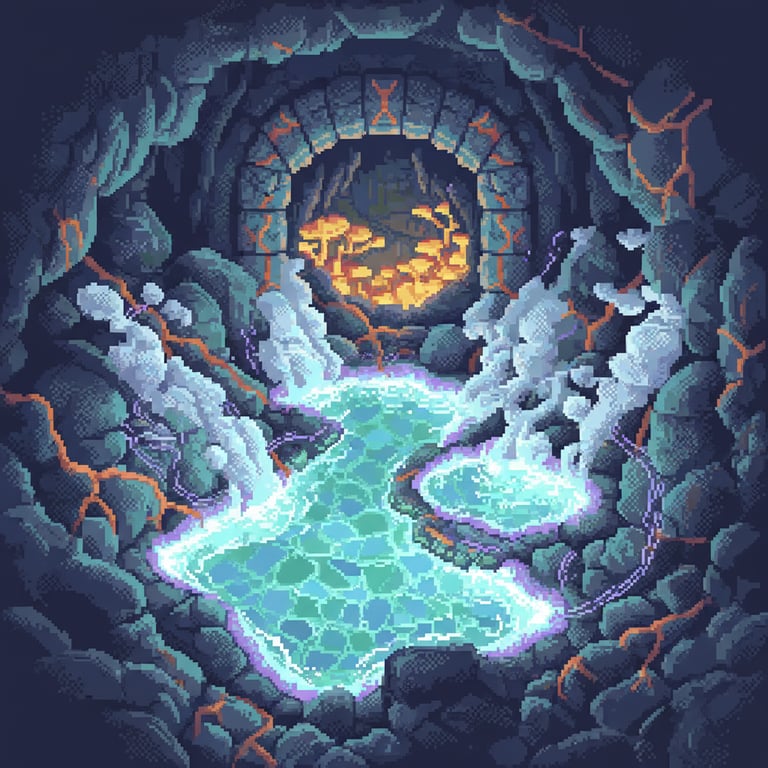Geothermal Alchemy — AI-generated collectible card | Thermae Germisara