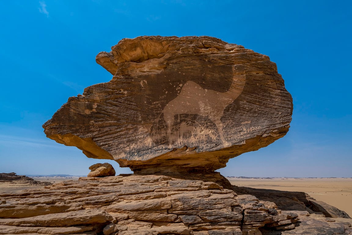 Inscriptions Of Al Mauaqea Mountain2 — Bir Hima